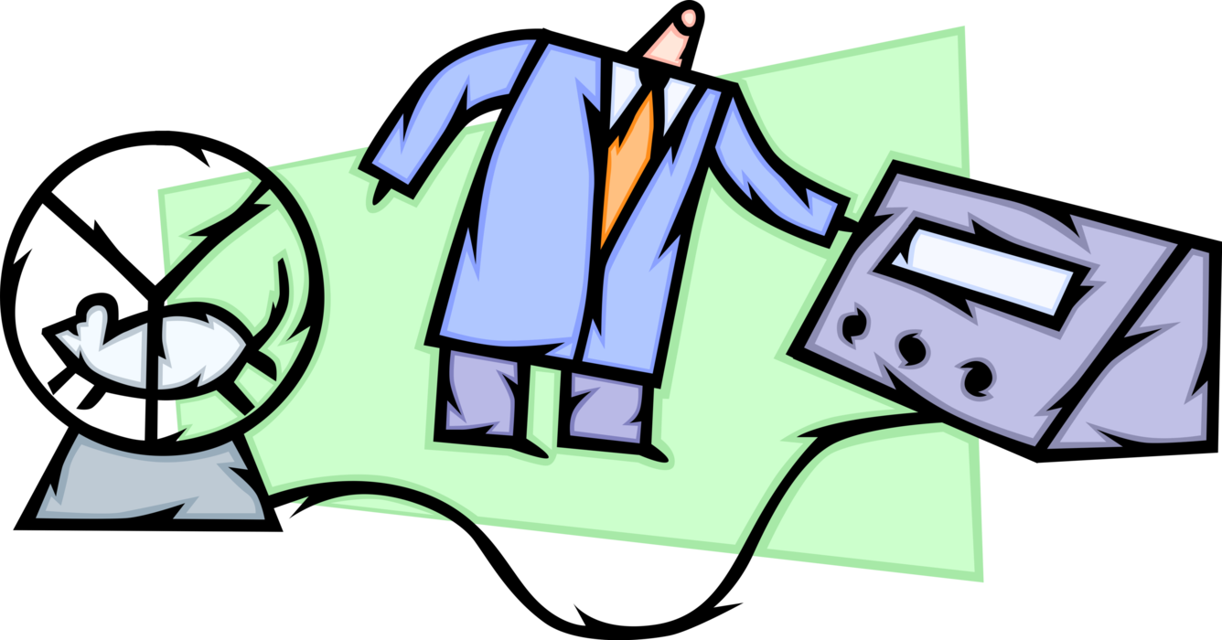 Vector Illustration Of Animal Testing Research And - Vector Illustration Of Animal Testing Research And (1336x700)