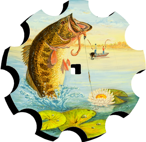 Big Splash Disk Cut Out Print Form By Sue Zabel - Lunge (600x583)