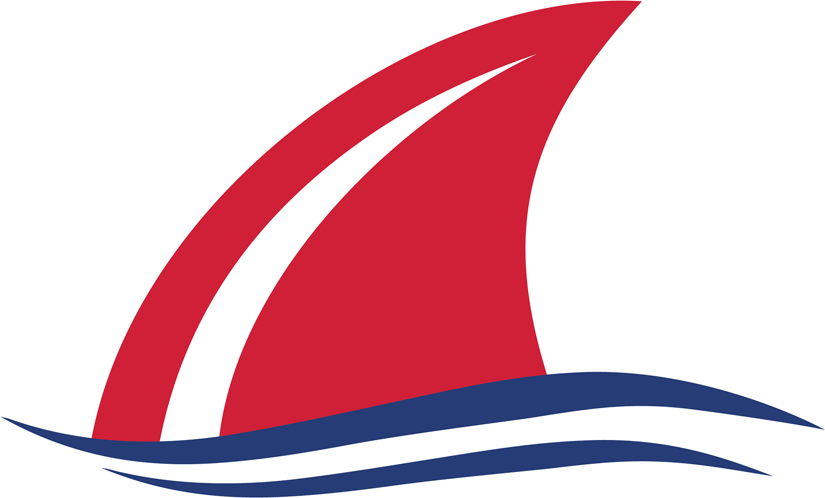 Now The Landsharx Have A Typographic Presence As Well - Shark Fin Logo (1920x1920)
