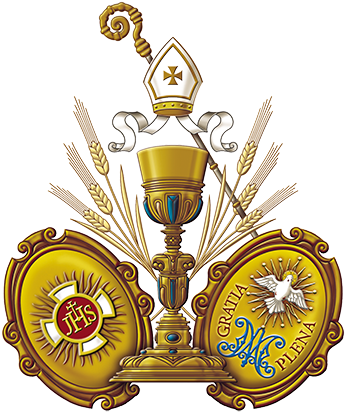 Ilustre Hermandad Del Santísimo Sacramento, Nuestra - Escudo Hermandad De La Sentencia Cordoba (400x500)