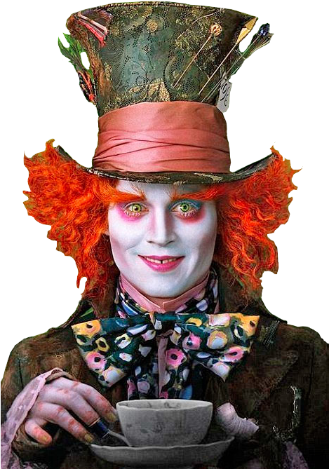 Com Alice In Wonderland Johnny Depp Hatter - Alice In Wonderland Mad Hatter (468x675)