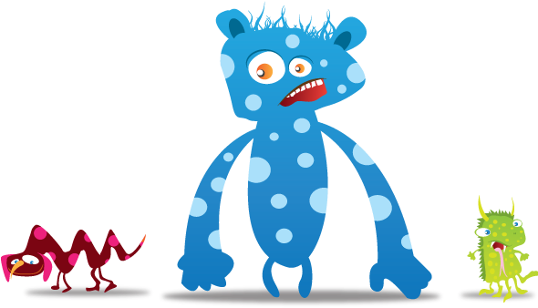 A Monster Of An Idea - Illustration (600x400)