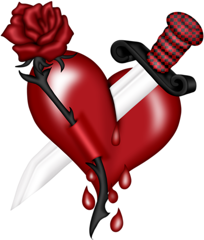 Album - Imagenes De Corazon Negro Con Frases (439x500)