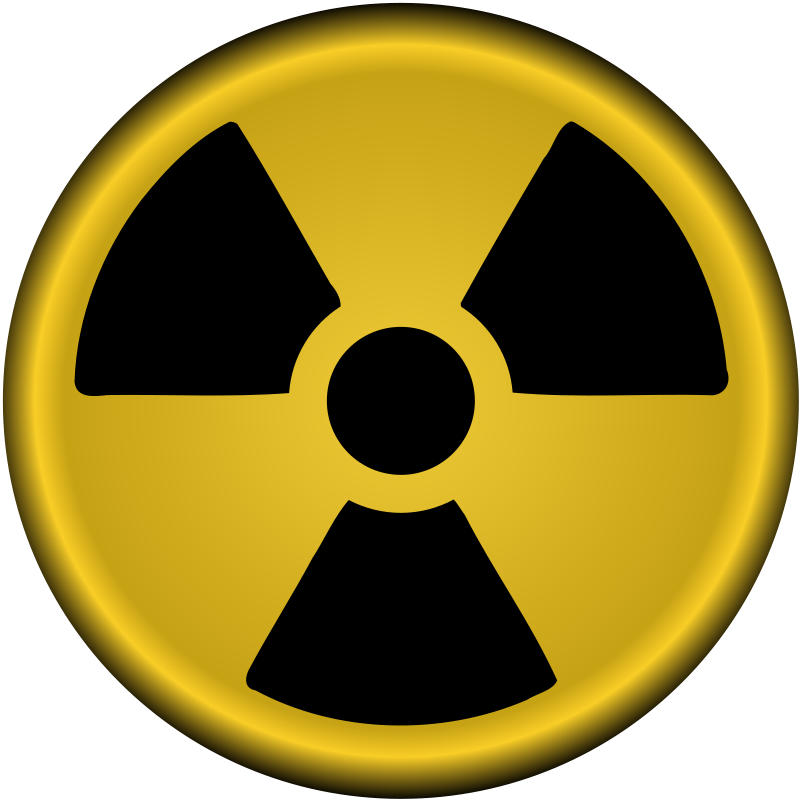 Free To Use Public Domain Miscellaneous Clip Art - Radioactive Sign (800x800)