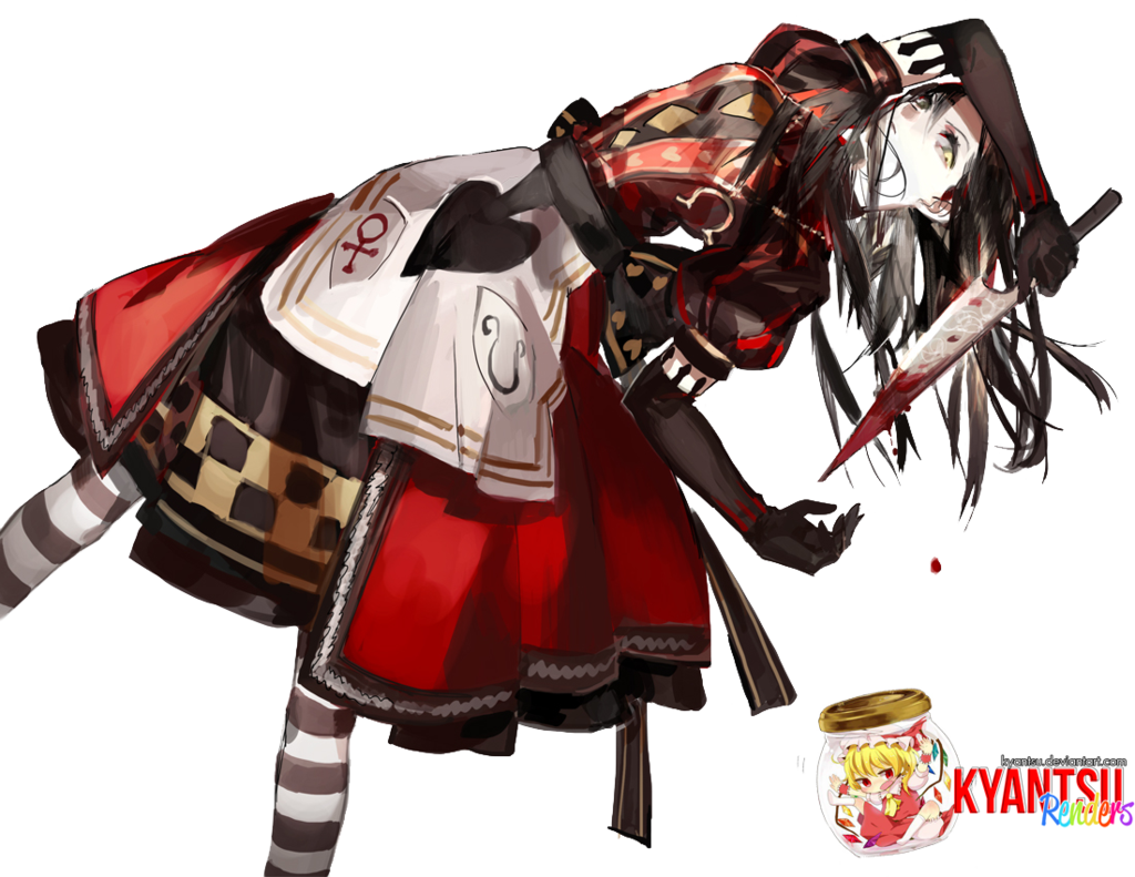 Kyantsu 66 3 Alice In Wonderland [render] By Kyantsu - Alice In The Wonderland Art Transparent (1024x791)