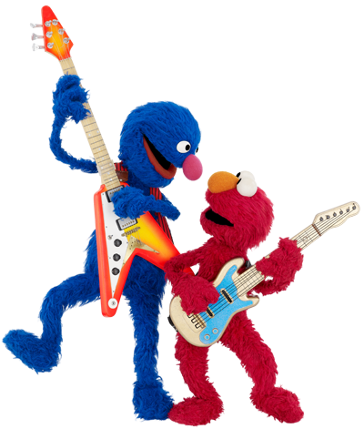 Elmo Represents A New Era Of Sesame Street, One He's - Grover And Elmo (400x471)