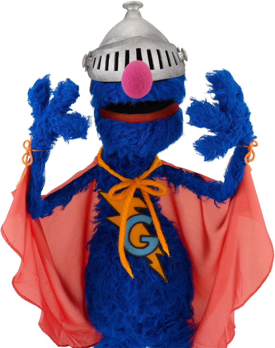 As Grover Calls Himself When He Plays This Character, - Sesame Street Super Grover (956x1200)