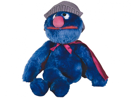 Sesame Street Super Grover Big Plush Doll - Unitedlabels - Sesame Street Plush Figure Grover 25 (458x458)