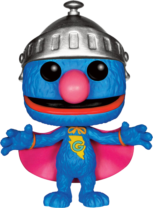 Figura Pop - Funko Pop Tv: Sesame Street Super Grover Action Figure (522x710)