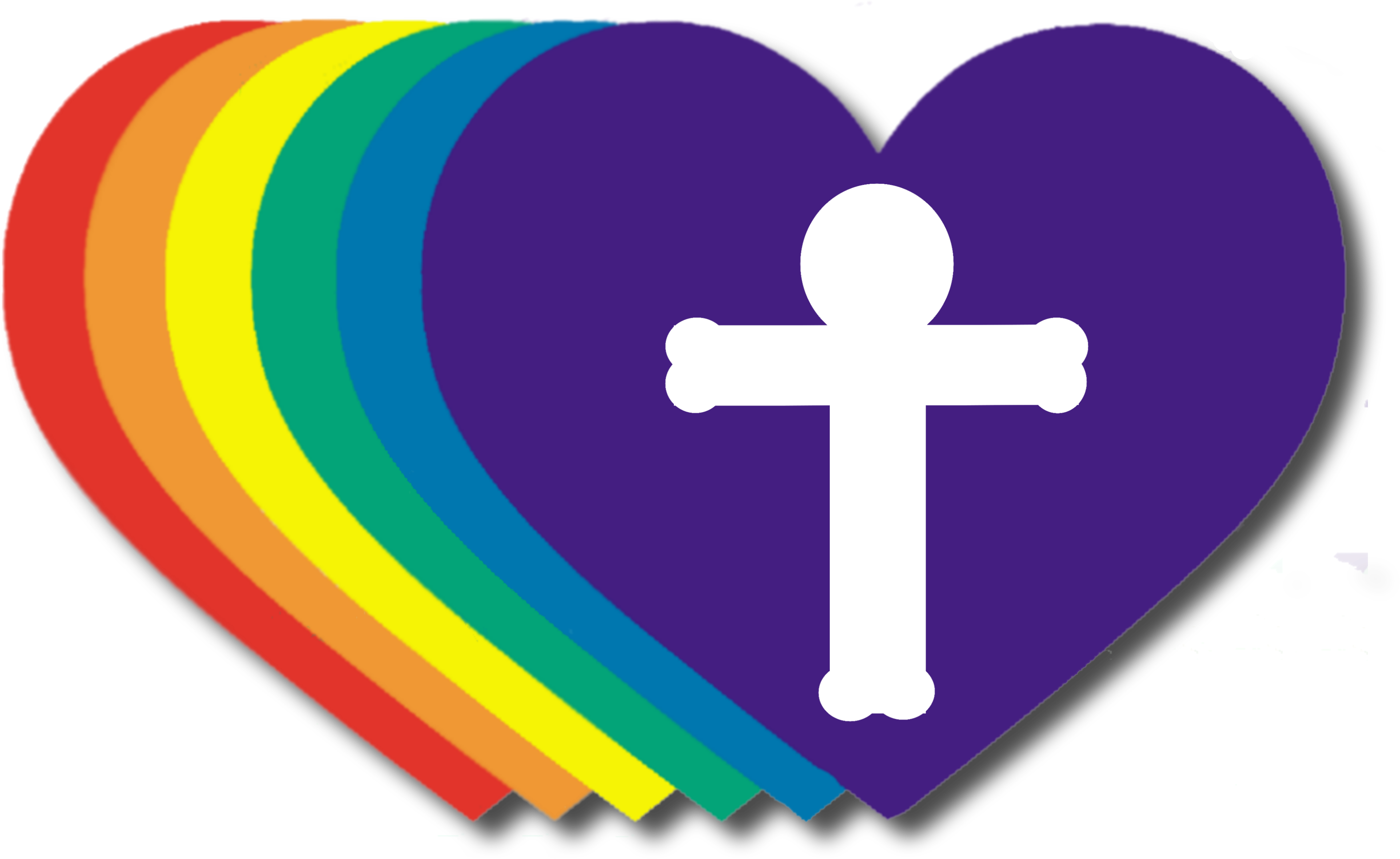 Wheel Chair Accessible Welcoming All Disabled Rainbow - Cross (4306x2592)