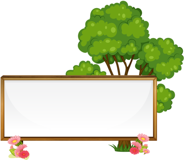 Labels, Signs, Pipes, Scrap - Clipart Tree (600x517)