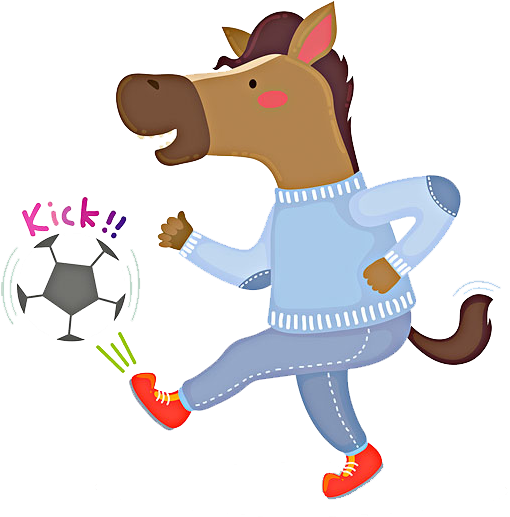 Figure Football Horse 600*600 Transprent Png Free Download - Figure Football Horse 600*600 Transprent Png Free Download (600x600)