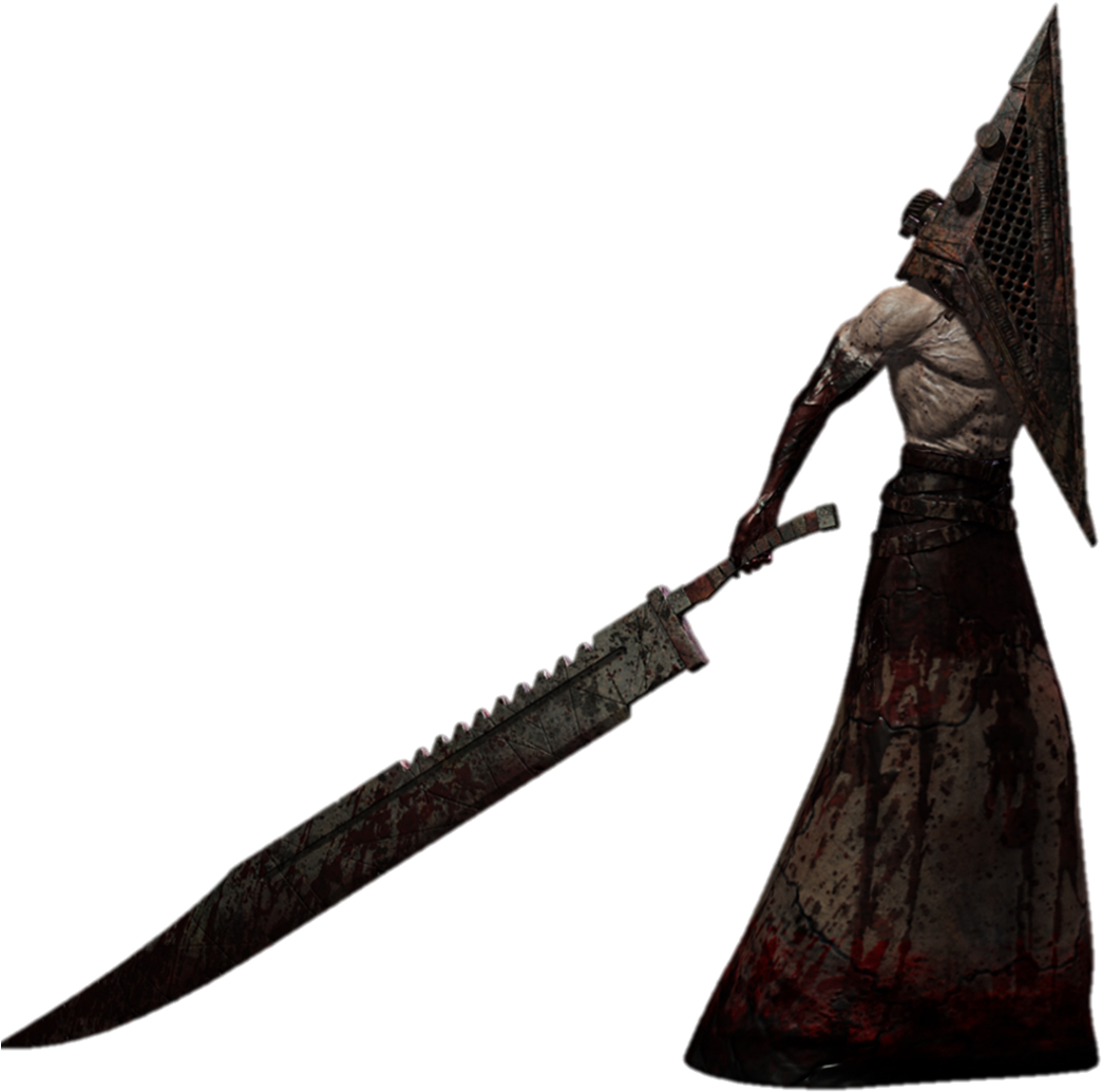 Nightmare Pyramid Head - Silent Hill Pyramid Head Png (1122x1105)