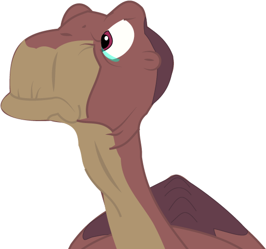 Littlefoot's Mother The Sharptooth Youtube The Land - Land Before Time Littlefoot Angry (587x522)