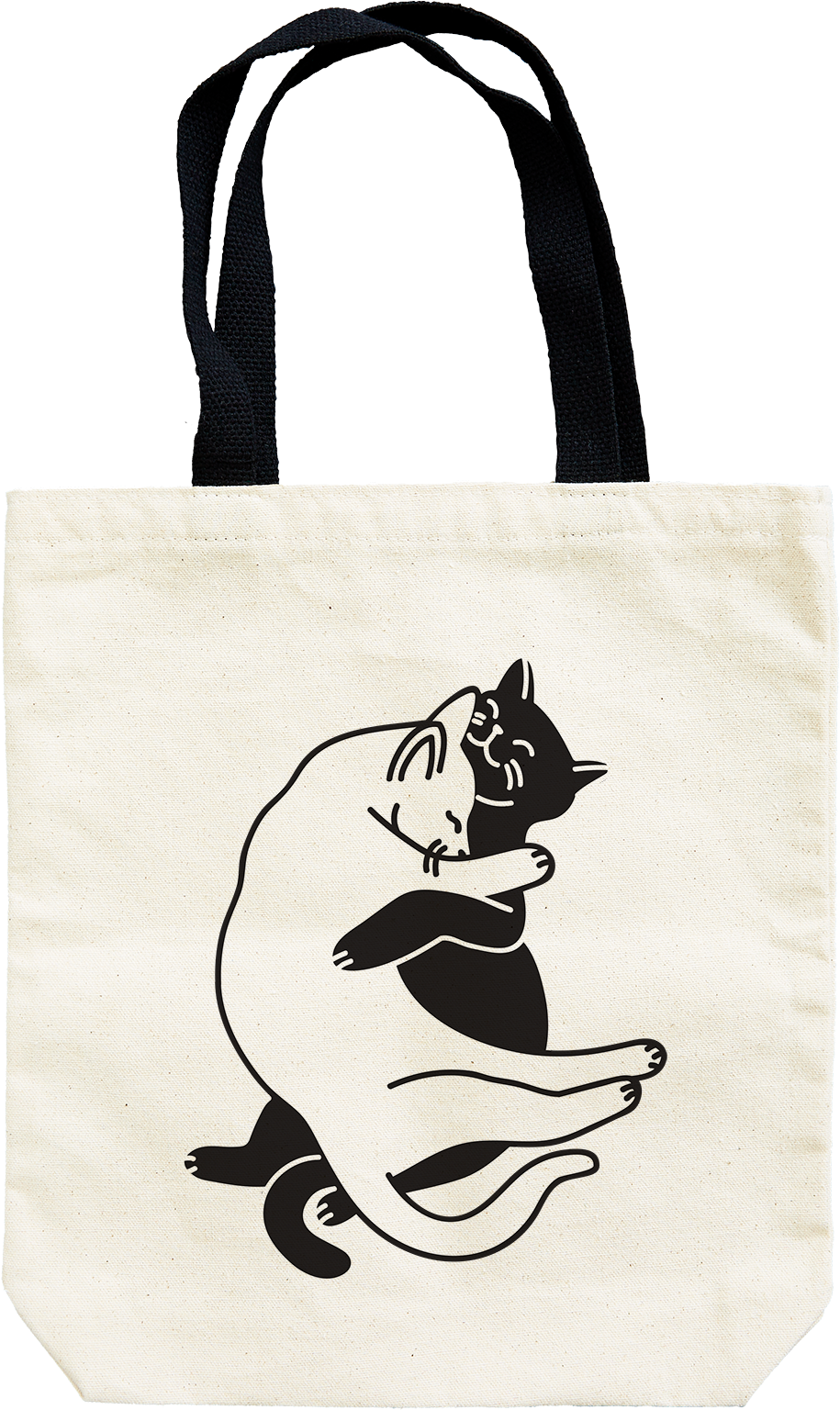 Snuggle Cats Tote - Dog Stripes Tote Bag (1125x1800)
