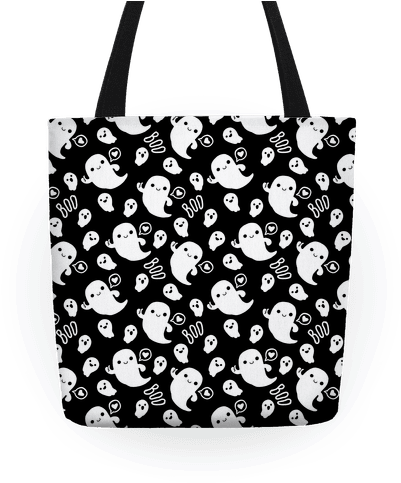 Cute Ghosts Tote - Cute Ghosts Tote Bag: Funny Tote Bag Tterns, Ghost (484x484)