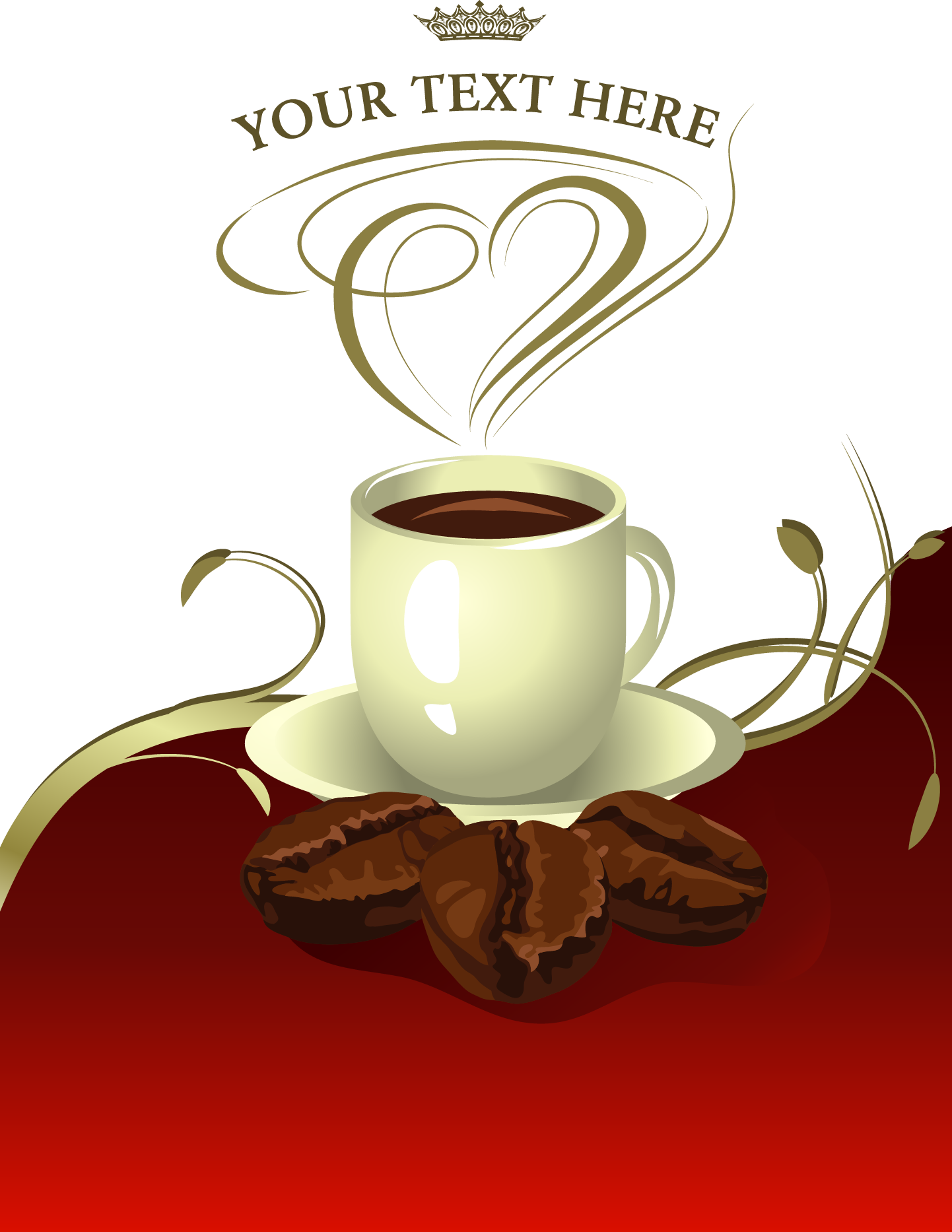 Coffee Cup Tea Cafe - Coffee Vector (1442x1866)