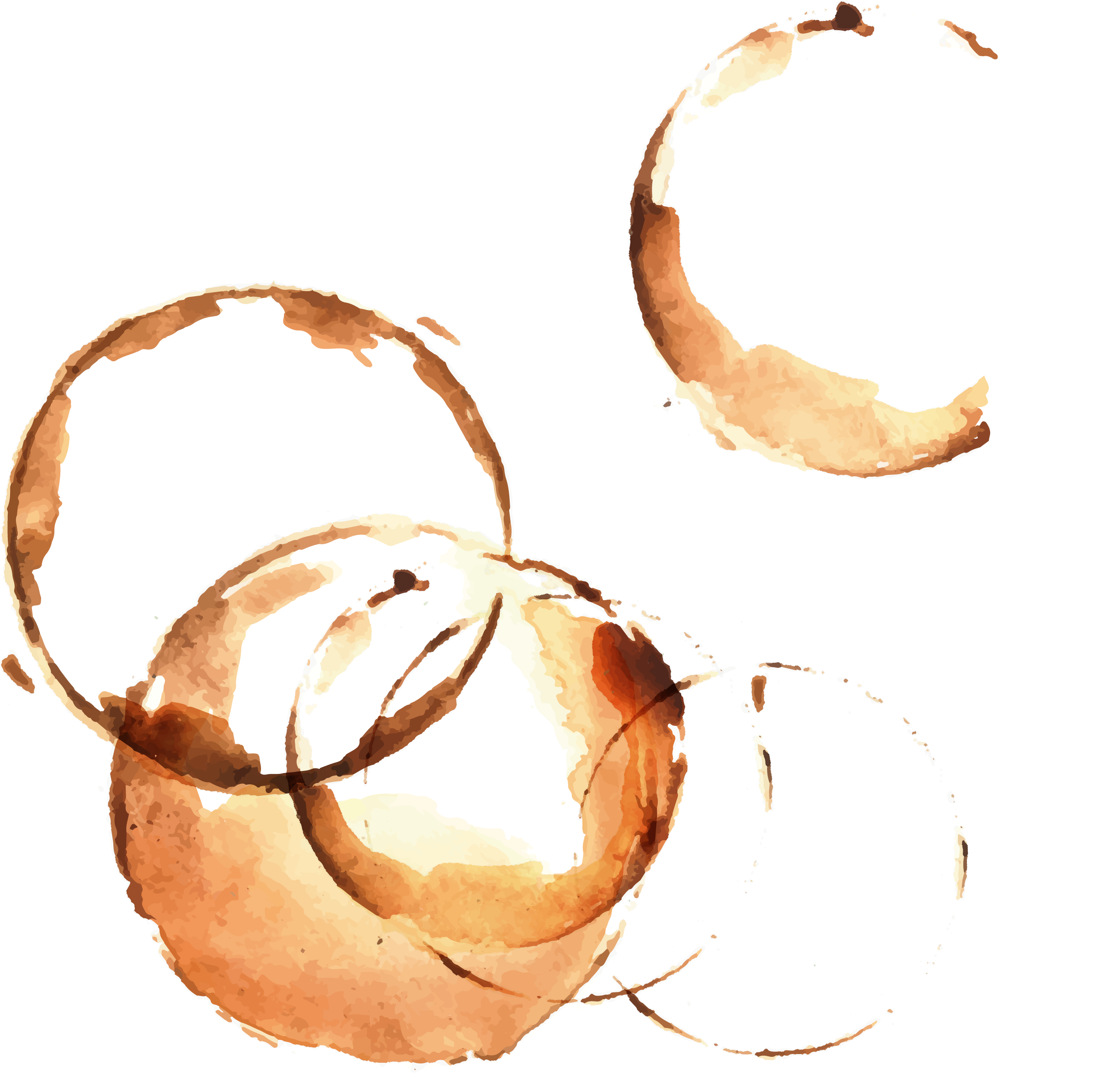 Tea Coffee Cup - Tea Cup Stain Png (2450x2389)