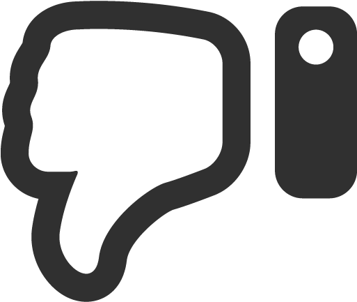 Thumbs Down Icon - Icon (512x512)