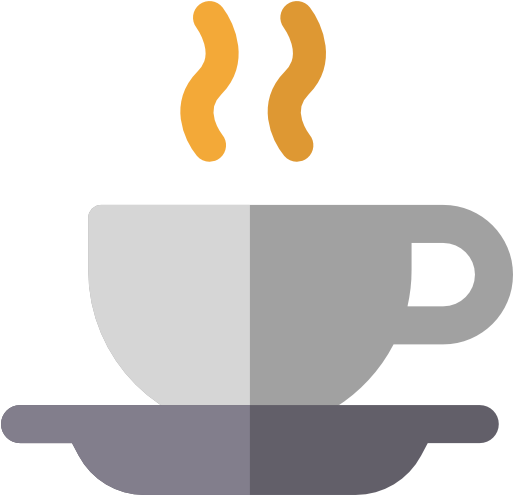 Coffee Cup Free Icon - Coffee Flat Icon Png (512x512)
