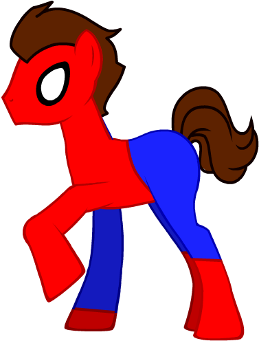 Mylittlepony- Spiderman By Queenofthelemurs - My Little Pony Spiderman (830x650)
