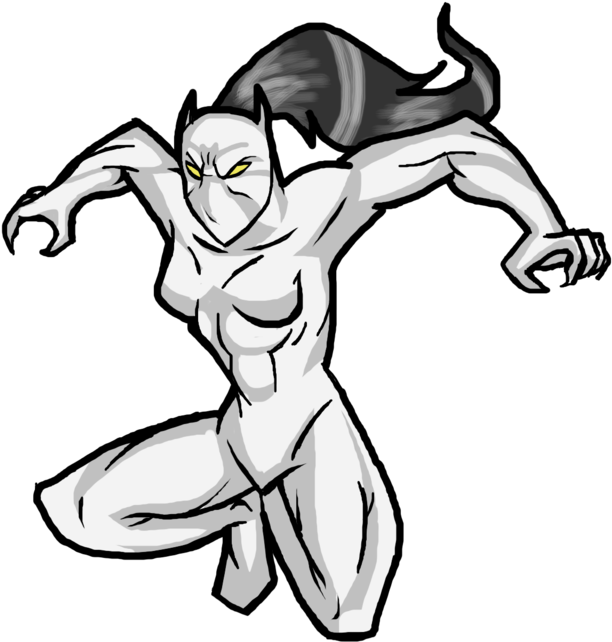 White Tiger - White Tiger Marvel Drawing (800x800)