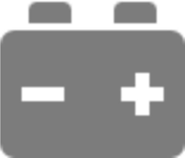 Car Battery 78 Image - Red Car Battery Icon (600x600)