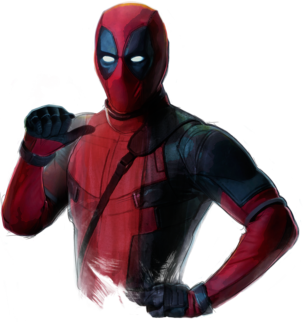 Deadpool Png Hd - Funny Memes On Deadpool (1046x1114)