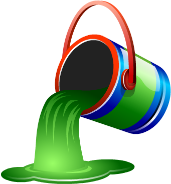 Desenho De Lata De Tinta Derramando (400x400)