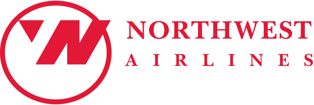 Hidden Messages Behind Famous Logos Revealed - Northwest Airlines Logo Design (1280x430)