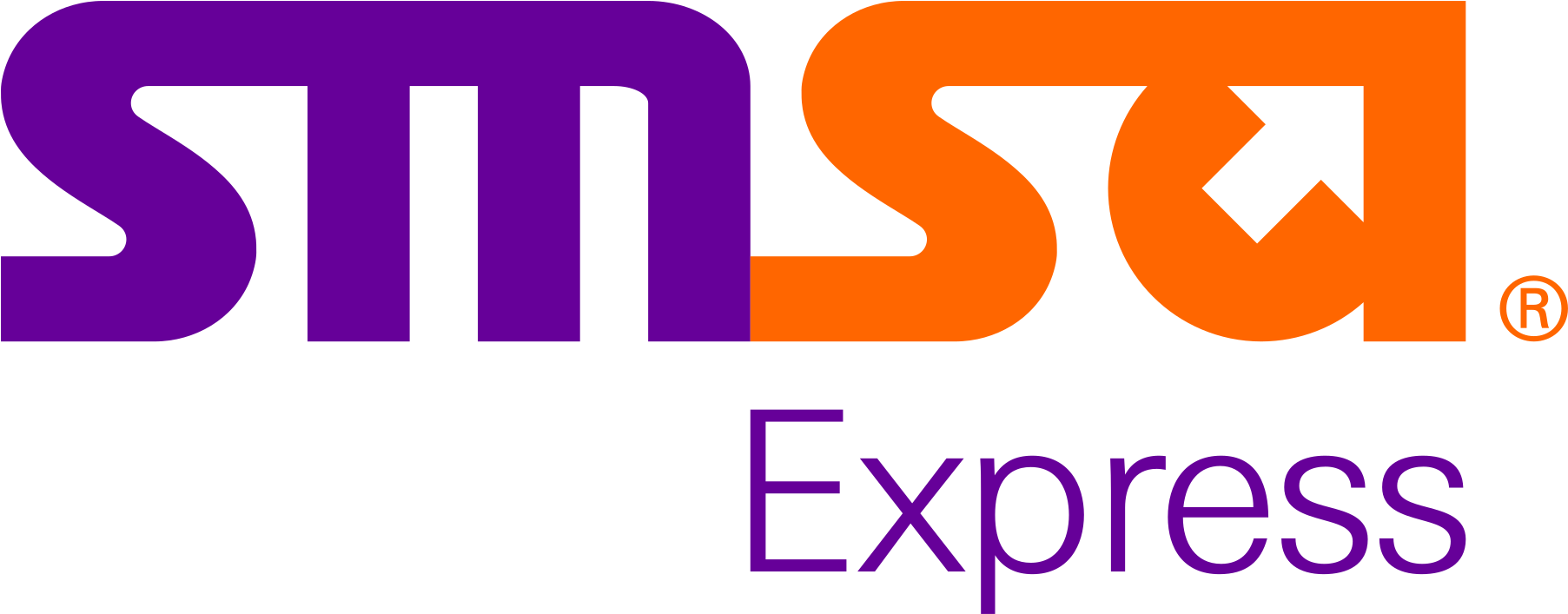 Free Fonts Fedex Logo Font - Smsa Express (2000x902)
