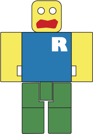 Virtual Item - Roblox Toys Classic Noob (503x628)