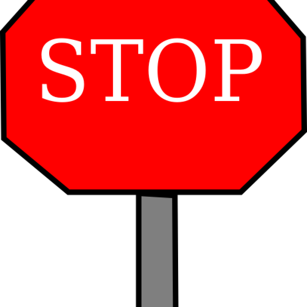 Stop Sign Clip Art Stop Sign Clip Art At Clker Vector - Stop Sending Me Chain Messages (1024x1024)