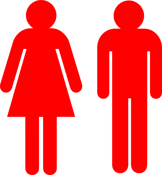 Boy And Girl Stick Figure - Girl And Boy Stick Figure (552x596)