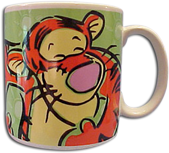 Tigger Mug Ceramic Mugs - Beer Stein (600x554)