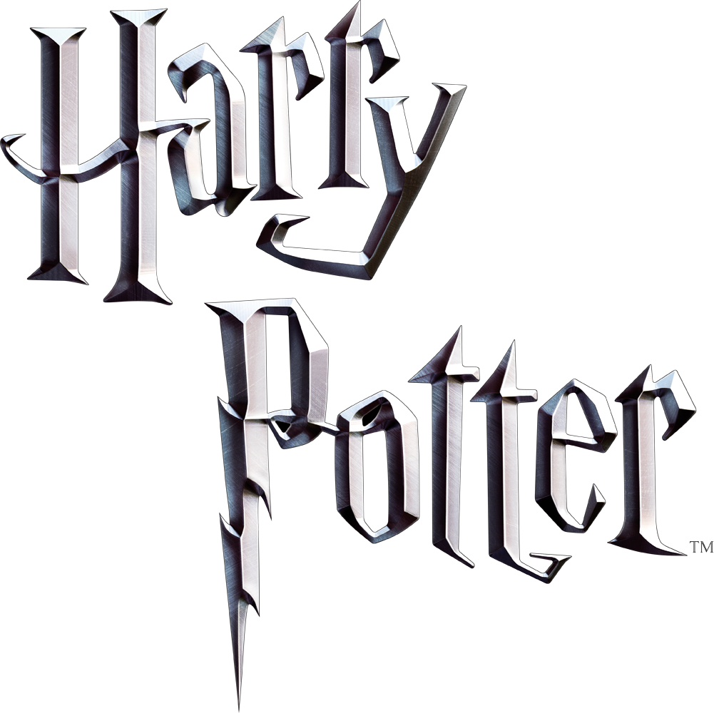 Harry Potter Text Logo Image - Harry Potter (literary Series) (1001x1000)