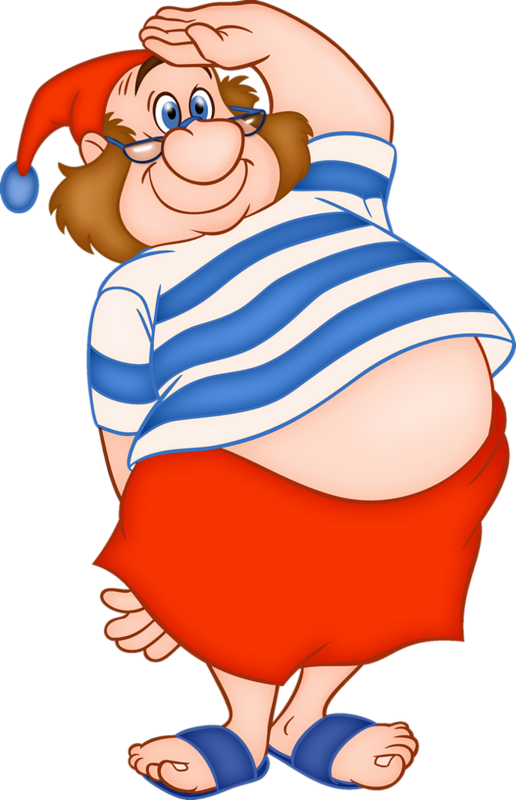 Smee Peter And Wendy Peter Pan Captain Hook Tinker - Smee Peter And Wendy Peter Pan Captain Hook Tinker (516x800)