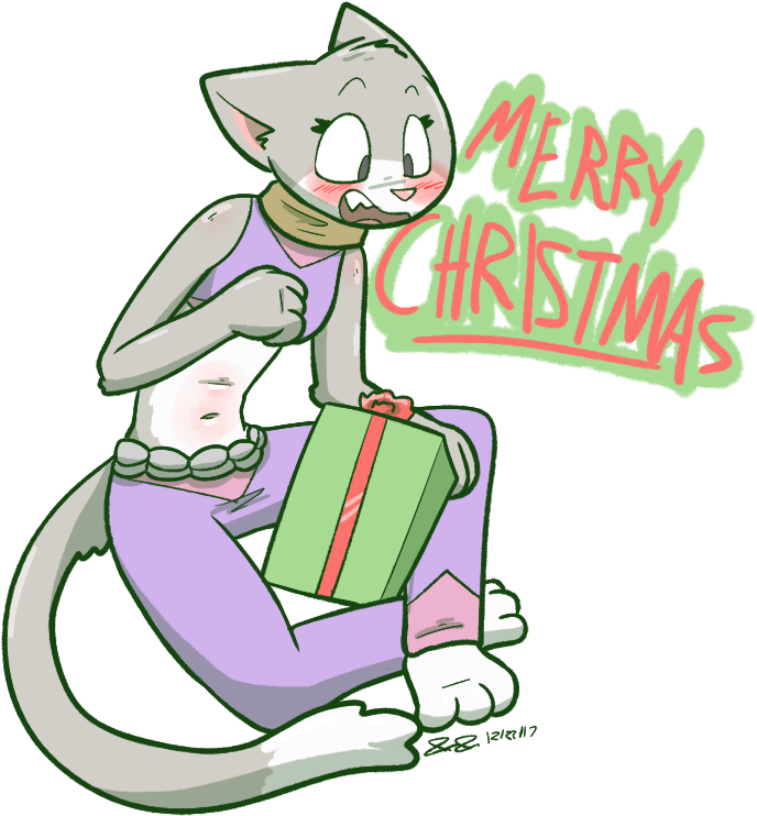 Trinity Gift Gift For Catcomicx By Mister Saturn - Cartoon (725x775)