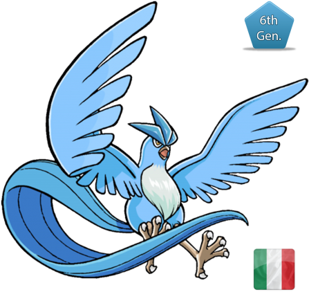 Articuno - Hinh Pokemon He Bay (458x458)