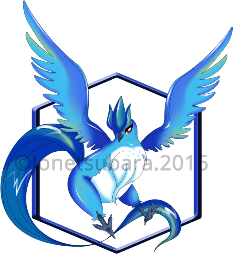 Pokemon Go Team Mystic - Pokemon Go Team Mystic Articuno (1024x1024)