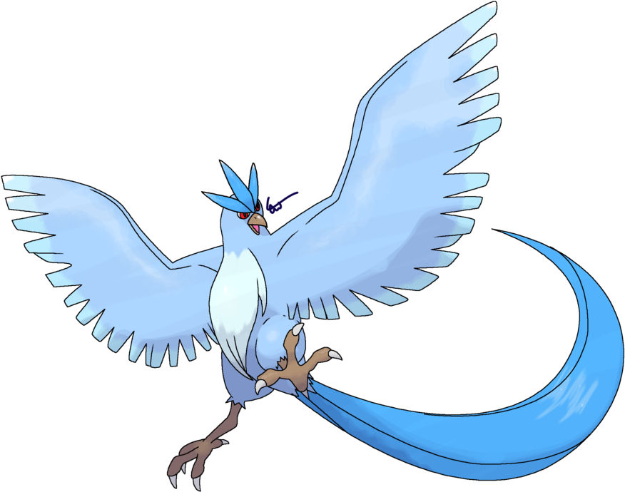 Revamped By Cherubimonx - Articuno (900x713)