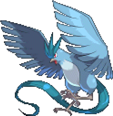 Articuno Conquest - Blue Bird From Pokemon (500x500)
