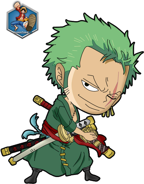 One Piece Clipart Cartoon - Chibi Luffy One Piece (547x677)