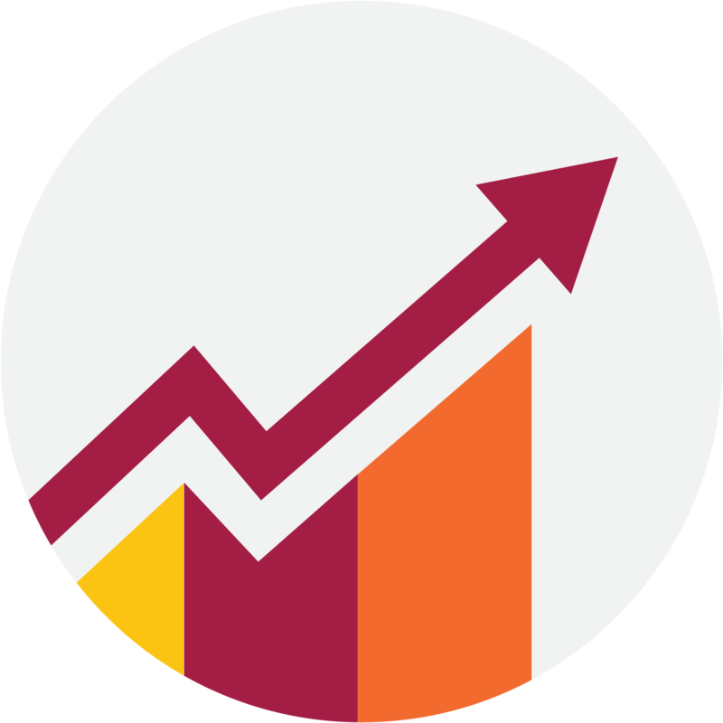 Decent Work And Economic Growth - Icon (800x800)