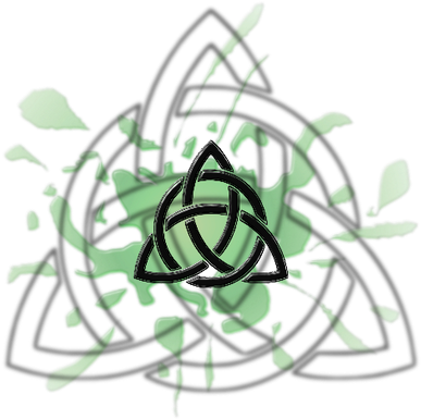 Trinity Designs - Triangle Buddhist Symbol (400x400)