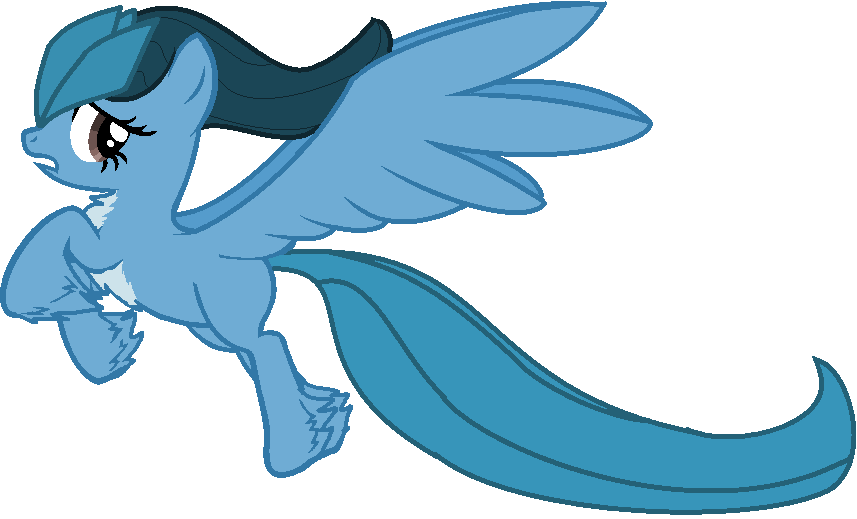 Articuno Based Pony Adopt Closed By Ghostiibear - Cartoon (857x519)