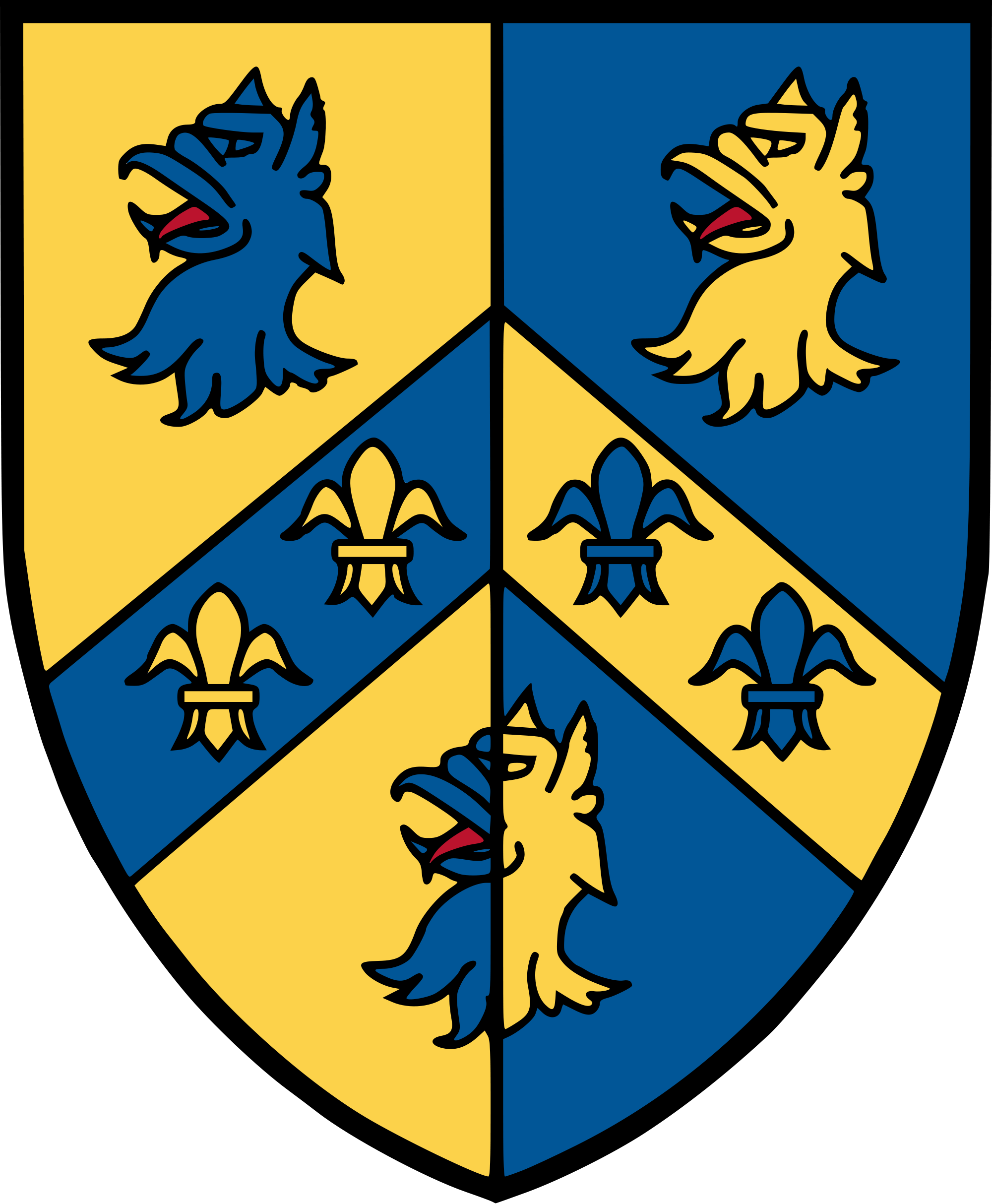 Open - Trinity College Oxford Coat Of Arms (2000x2427)