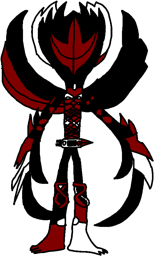 Trinity In His Immortal Undead Form - Illustration (588x884)