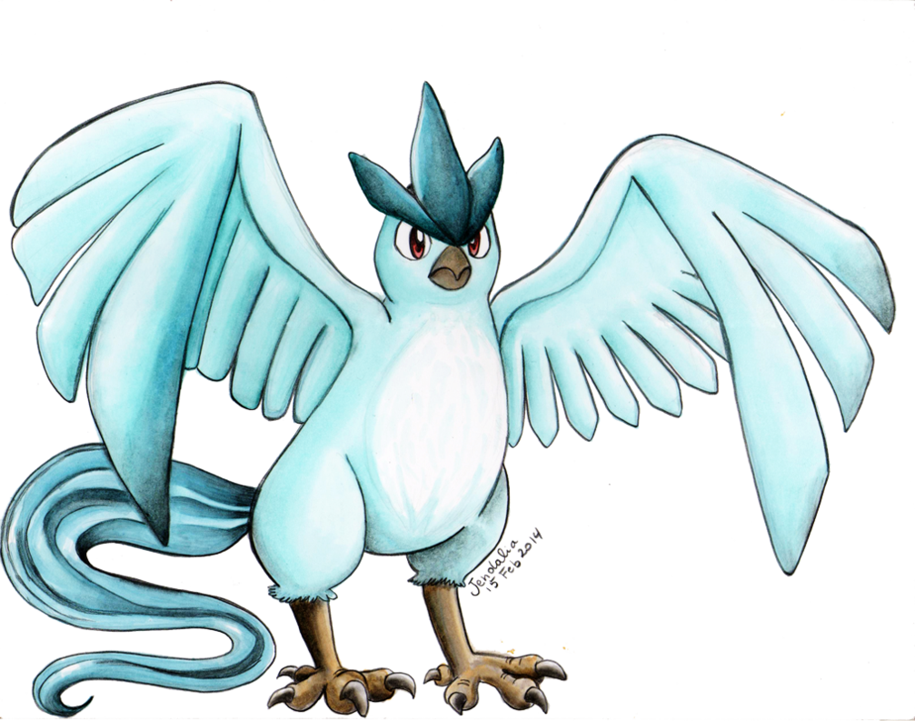 Articuno Para Colorear Articuno Por Jendalia By Devia - Como Dibujar A Articuno (1007x793)