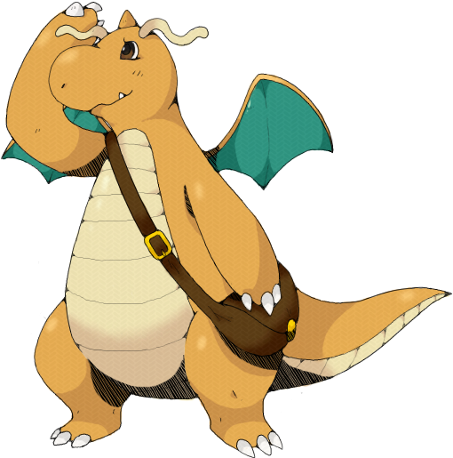 Dragonite Color By Nastyjungle - Dragonite First Movie (577x534)